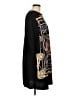 Zara Basic Graphic Black Casual Dress Size L - photo 4