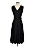 Sigrid Olsen Solid Black Cocktail Dress Size S - photo 2