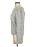 Maeve by Anthropologie Metallic Silver Gray Pullover Sweater Size S - photo 5
