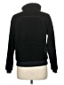 American Eagle Outfitters 100% Polyester Black Track Jacket Size M - photo 2