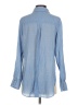 Free People Blue Long Sleeve Button-Down Shirt Size XS - photo 2