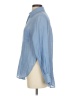 Free People Blue Long Sleeve Button-Down Shirt Size XS - photo 5