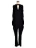 Bebe Solid Black Jumpsuit Size 16w - photo 1