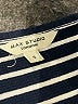 Max Studio Stripes Black Short Sleeve T-Shirt Size S - photo 7