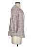 Anne Carson 100% Rayon Gray 3/4 Sleeve Blouse Size S - photo 4