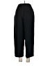 Reggio Solid Black Casual Pants Size 10 - photo 2