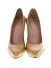 Stuart Weitzman 100% Leather Tan Yellow Heels Size 9 1/2 - photo 2