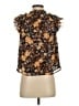 Old Navy 100% Polyester Brown Sleeveless Blouse Size XS - photo 2