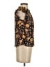 Old Navy 100% Polyester Brown Sleeveless Blouse Size XS - photo 4