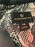 Worthington Animal Print Brown Jumpsuit Size XS - photo 4