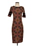 Lularoe Print Brown Cocktail Dress Size XS - photo 1