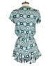 Millau 100% Rayon Paisley Teal Romper Size XS - photo 2
