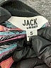 Jack by BB Dakota 100% Rayon Print Orange Track Jacket Size S - photo 6
