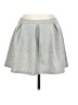Sage Chevron-herringbone Gray Casual Skirt Size L - photo 1