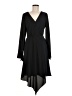 Bailey 44 100% Polyester Solid Black Casual Dress Size 8 - photo 1