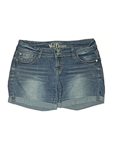 Wallflower Denim Shorts (view 1)