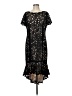 Shani 100% Polyester Black Cocktail Dress Size 8 - photo 1