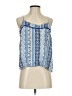 mae 100% Rayon Blue Sleeveless Blouse Size S - photo 1