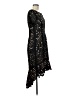 Shani 100% Polyester Black Cocktail Dress Size 8 - photo 4