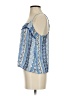 mae 100% Rayon Blue Sleeveless Blouse Size S - photo 5