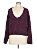 Wild Fable 100% Polyester Tweed Purple Pullover Sweater Size L - photo 1