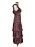 Likely 100% Polyester Hearts Burgundy Casual Dress Size 2 - photo 4