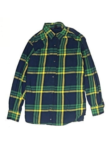 Gap Kids Outlet Long Sleeve Button-Down Shirt (view 1)