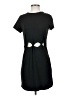 Assorted Brands Solid Black Casual Dress Size 4 - photo 1