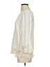Democracy 100% Rayon Ivory 3/4 Sleeve Blouse Size XS - photo 5