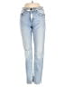 Current/Elliott Hearts Blue Jeans Size 24 waist - photo 1