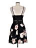 Shein 100% Polyester Floral Black Cocktail Dress Size 6 - photo 2