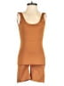 Girlfriend Collective Color Block Brown Romper Size XS - photo 1
