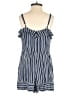 Ann Taylor LOFT 100% Rayon Stripes Blue Romper Size 00 - photo 2