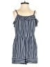 Ann Taylor LOFT 100% Rayon Stripes Blue Romper Size 00 - photo 1