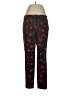 Ann Taylor LOFT Print Red Blue Casual Pants Size 6 - photo 1