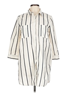 Forever 21 3/4 Sleeve Button Down Shirt