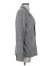Central Park West Houndstooth Gray Blazer Size S - photo 4