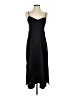 Nordstrom 100% Polyester Solid Black Casual Dress Size XS - photo 1