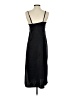 Nordstrom 100% Polyester Solid Black Casual Dress Size XS - photo 2