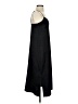 Nordstrom 100% Polyester Solid Black Casual Dress Size XS - photo 4