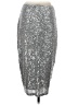 Halogen Metallic Silver Formal Skirt Size S - photo 2