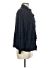 CAbi 100% Rayon Checkered-gingham Blue Long Sleeve Blouse Size M - photo 4