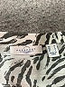 Passport Animal Print Silver Long Sleeve Blouse Size M - photo 7
