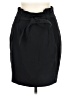 Express 100% Polyester Solid Black Formal Skirt Size 10 - photo 1