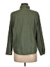 Unbranded Solid Green Long Sleeve Button-Down Shirt Size M - photo 2