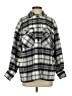 Zara Gray Long Sleeve Button-Down Shirt Size XS - photo 1