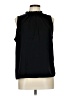 Unbranded 100% Polyester Black Sleeveless Blouse Size L - photo 1