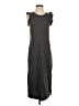 Universal Thread 100% Cotton Solid Gray Casual Dress Size XS - photo 1