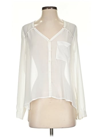 Silence and Noise Long Sleeve Blouse (view 1)