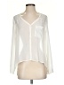 Silence and Noise Ivory Long Sleeve Blouse Size XS - photo 1